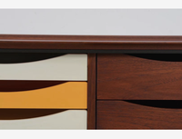 Buffets et meubles de rangement de luxe italiens de style moderne du milieu du siècle, décoratifs, pour chambre et salle à manger, également utilisables comme meubles TV