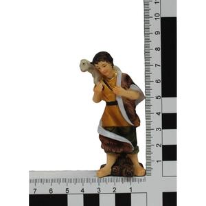 Figuras de Natividad de 9 cm, Pastor con Oveja en el Hombro, para Figuras y Juguetes Navideños (9006935103014) - Product Image 5
