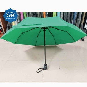 Parapluie automatique à 3 plis de 21 pouces avec logo de marque - Product Image 3