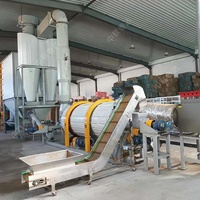 Nieuwe efficiënte rotatiedroger voor cassave- en bonen-tapiocazetmeelresten