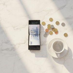 กระเป๋าสตางค์หนังวินเทจ Boshiho รุ่นมินิ พกพาสะดวก พร้อมที่หนีบเงินแบบพับได้ ป้องกัน RFID และมีที่หนีบเงินอเนกประสงค์ - Product Image 2