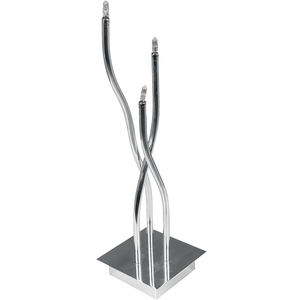 LEONOR 3xG4 Lámpara cromada de sobremesa 12V L.14xAn.14xAl.48cm Diseño elegante y práctico - Product Image 1