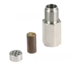 Sistema di Scarico 304SS Ricambio Auto 45 °   90 °   180 °   Mini Catalizzatore Universale per Tubi di Scarico Auto, Convertitore Catalitico Compatto - Product Image 2