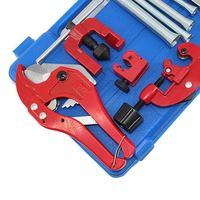 Ensemble d'expansion et de coupe de 9 pièces extenseur de tuyau adapté aux outils de réparation de climatisation de voiture outils de réparation de climatisation