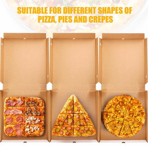 Scatola di cartone per <span class=keywords><strong>Pizza</strong></span> di grandi <span class=keywords><strong>dimensioni</strong></span>/piccole <span class=keywords><strong>dimensioni</strong></span> 6/8/9/10/113/14 pollici scatola per <span class=keywords><strong>Pizza</strong></span> stampata all'ingrosso - Product Image 5
