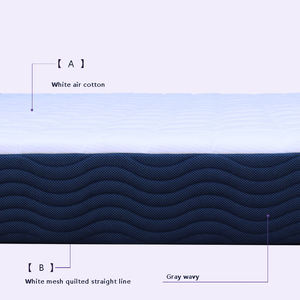 4 डी उच्च पॉलिमर एयर कॉइल पाई वाटरप्रूफ रानी आकार मालिश बिस्तर गद्दे - Product Image 3
