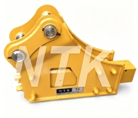 Ciseau de brise-roche hydraulique NTK750 SB43 pour excavatrice, pour travaux de démolition et de construction de tunnels rocheux, 75 mm, pour engins de 6,5-9,0 tonnes, TOP