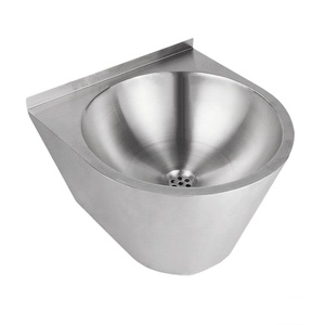 Промышленная раковина из нержавеющей стали 304 с наклонной ручкой, настенная, для коммерческого использования, для улицы - Product Image 4