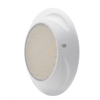 Lampe de piscine LED RGB AC/DC 12V 18W en ABS, lumière subaquatique IP68 à changement de couleur pour la décoration des piscines hors sol et des jeux d'eau