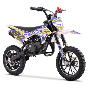 Motocyclettes 50cc à 2 temps certifiées CE, double silencieux, mini moto cross pour enfants, mini moto tout-terrain avec certification CE - Product Image 6