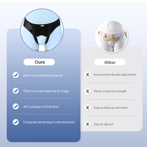 Tùy Chỉnh Neoprene Đàn Hồi Có Thể Điều Chỉnh Rốn <span class=keywords><strong>Inguinal</strong></span> Bandage Hỗ Trợ Thoát Vị Belt Cho Nam Giới - Product Image 6
