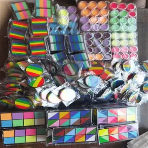 สีเพ้นท์หน้าและผิวกายแบบแท่งเรืองแสงในที่มืด สีนีออนกลิตเตอร์รุ้ง สำหรับแต่งหน้าฮาโลวีน อุปกรณ์เพ้นท์ร่างกาย - Product Image 5