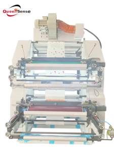 Высокоскоростная флексографическая печатная машина YT-H-2800 для пластика, БОПП и бумажных материалов, 2 цвета, с полукамерным дозирующим ножом - Product Image 2