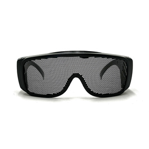 <span class=keywords><strong>Gafas</strong></span> de Seguridad Resistentes a Impactos y a las <span class=keywords><strong>Salpicaduras</strong></span>, con Lentes de Malla de Acero Inoxidable de 1 mm de Grosor - Product Image 3