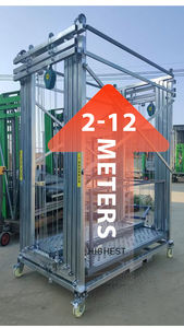 Plataforma Elevadora Eléctrica Portátil y Extensible para Andamios, Capacidad 300kg 500kg 2m 6m 8m, Utilizada en Obras de Construcción - Product Image 5