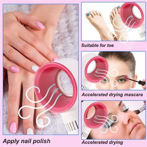 Portable <b>USB</b> Rechargeable Mini Bladeless Fan Eyelash Dryer for Lash <b>Extension</b> Training Beauty Use - Product Image 6