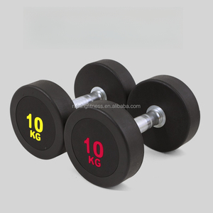 ดัมเบลยางเคลือบโลโก้สั่งทำขายส่งจากโรงงาน น้ำหนักเป็นปอนด์ อุปกรณ์ฟิตเนส - Product Image 5