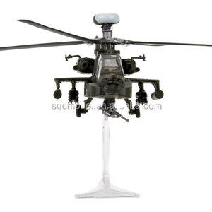Modelo de Helicóptero Apache de Aleación Fundida a Presión a Escala 1:72, Modelo de Simulación - Product Image 2