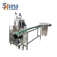Machine de remplissage automatique de liquides à piston SUS304, volume réglable 50ml-500ml pour le conditionnement de savon liquide et de shampoing