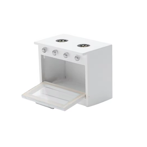 Accesorios de casa de muñecas de madera muebles en <span class=keywords><strong>miniatura</strong></span> 1:12 Mini estufa de Gas horno <span class=keywords><strong>microondas</strong></span> muñeca cocina modelo Juguetes - Product Image 1