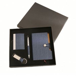 Customised Promotional Men Business Corporate Gifts <b>Set</b> Personality Key Chain With Gift Box Gift Car Leather Keychains for 4S - Product Image 5