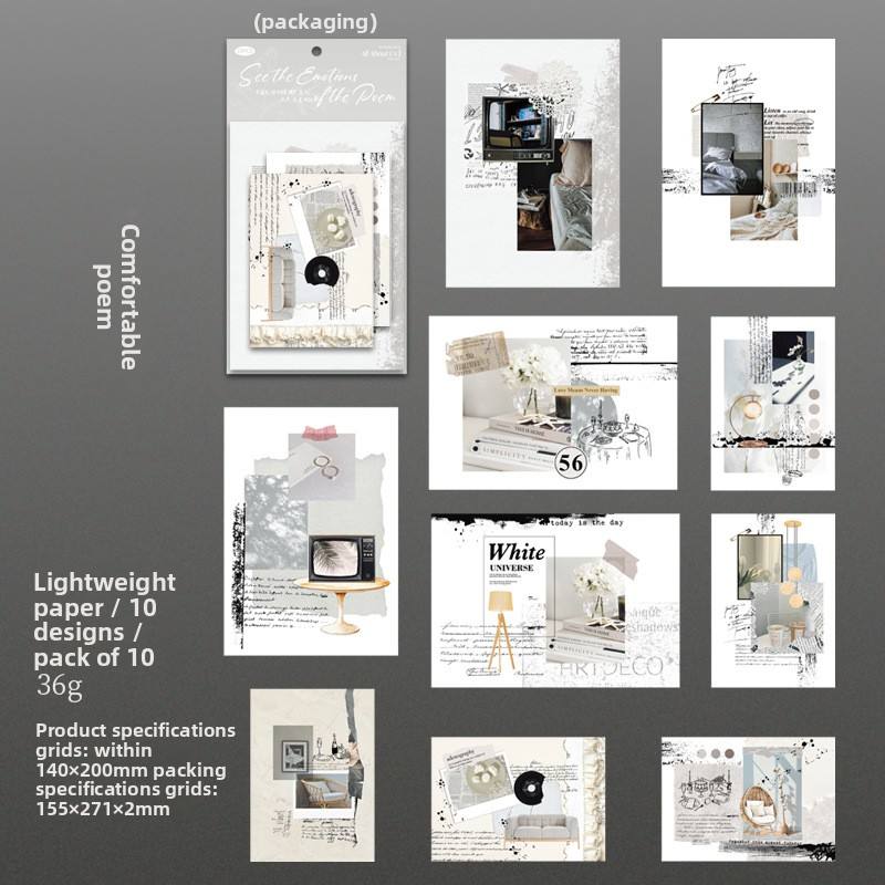 D Poetry of Contentment black