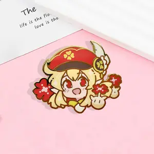 High Quality Anime Cartoon Lapel Badge Custom Your Design Gold Plated Hard Enamel Pin