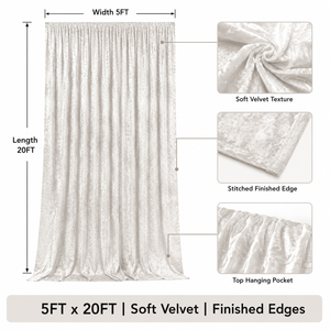 High Quality <strong>Gold</strong> Velour Curtain <strong>Backdrop</strong> 5ft by 20ft New Arrival Detachable Velvet Drape Photo Booth <strong>Backdrop</strong> for Photography - Product Image 5