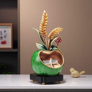 Adorno de almacenamiento de llaves Sui Ping An, escritorio de Apple, muebles para el hogar, sala de estar, adorno para puerta de entrada, regalo de inauguración de la casa de gama alta - Product Image 3