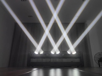 WANRAYW 2024 Luces de Cabeza Móviles LED Sharpy de Alta Calidad 4*32W 4en1 para DJ, Bar, Escenario, KTV, Luces de 4 Haces