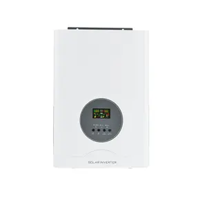 10KW 하이브리드 태양광 인버터 48V DC ~ 220V-240V AC 분할 위상 MPPT 태양열 충전 컨트롤러 오프 그리드 저주파 순수 사인파