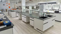 Mobilier de laboratoire Equipement de banc Table de laboratoire de biologie Banc de travail de laboratoire pour l'école universitaire de chimie