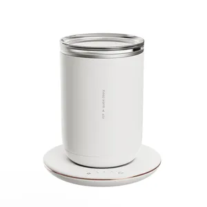 Tazza da caffè elettrica in acciaio inox scaldacaffe tazza automatica di agitazione magnetica per Home Office USB tazza di miscelazione elettrica