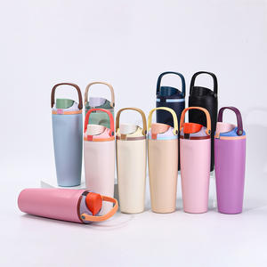 Bottiglia d'Acqua Personalizzata da 30oz in Acciaio Inox <span class=keywords><strong>con</strong></span> Logo Personalizzato, Tumbler <span class=keywords><strong>con</strong></span> <span class=keywords><strong>Beccuccio</strong></span> e Cannuccia, Tazza Sportiva Isolata Sottovuoto <span class=keywords><strong>con</strong></span> Manico - Product Image 2