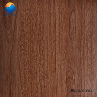 Ahşap tahıl renk mobilya dolap kapılar pvc membran folyo pvc film dekoratif