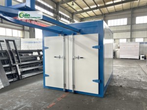Cabine de peinture manuelle la <span class=keywords><strong>plus</strong></span> compacte avec <span class=keywords><strong>four</strong></span> de séchage et chauffage <span class=keywords><strong>électrique</strong></span> pour revêtement métallique – Équipement de peinture en ligne - Product Image 4