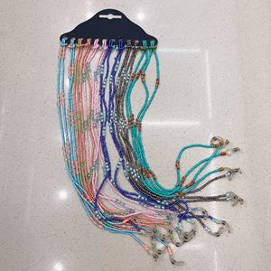 Vente en gros de <span class=keywords><strong>lunettes</strong></span> de lecture, couleur unie, perles, chaîne de <span class=keywords><strong>lunettes</strong></span>, accessoires, <span class=keywords><strong>cordon</strong></span> de <span class=keywords><strong>lunettes</strong></span> de soleil - Product Image 2