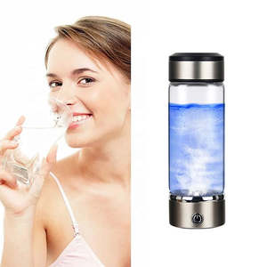 360ml Japon Membranlı Paslanmaz Çelik Taşınabilir Hidrojen Su Jeneratörü H2 Su Şişesi Dış Mekan Kullanımı İçin Elektrikli Aktif Soğuk - Product Image 1