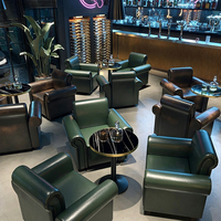 Maßgefertigte Kommerzielle Möbel Bar KTV Restaurant Sitzgelegenheiten Sofa Luxus-Design Sitzecken Bar-Möbel Nachtclub-Sofa Tisch