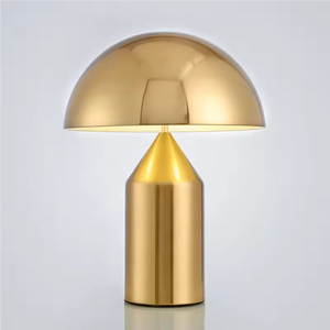 TOGETHER Lampade da Tavolo Moderne di Lusso, Lampada a Fungo in Metallo per Soggiorno, Luce da Comodino per Camera da Letto, Illuminazione Decorativa per Interni - Product Image 6