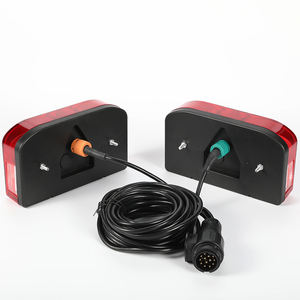 Nuevo Kit de Luces para <span class=keywords><strong>Remolque</strong></span> con Indicador de Freno ECE, Luz de Reversa, Reflector de Matrícula, Cable de 5m y Conector de 13 Pines para Remolques y Autocaravanas - Product Image 5