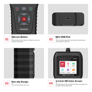 Professional OBD2 Car Diagnostic <strong>Tool</strong> with English Support 12-24V Free Software Updates - Product Image 5