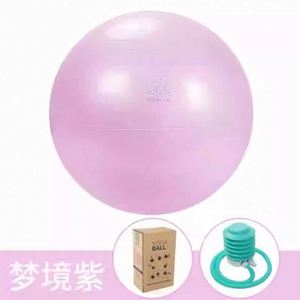 Custom Gym Exercise Eco Friendly <b>Yoga</b> <b>Ball</b> 55cm Balance Safe Pilates Fitness Smooth - Product Image 5