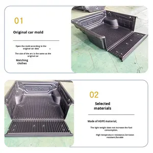 Подходит для Mitsubishi L200 Triton 2024 и 2025 пикап кровать лайнер грузовой ящик лайнер роскошный дизайн для автомобилей - Product Image 2