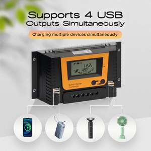 Contrôleur solaire PWM pour système de charge légère de réfrigérateur solaire avec protection contre la surcharge, charge multi-mode - Product Image 4