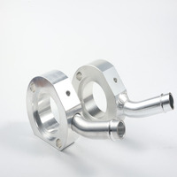 Kit de raccordement de dérivation de collier d'eau à souder en aluminium billette et acier inoxydable, usiné avec précision par CNC, pour pièces automobiles