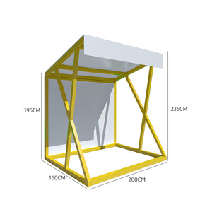 บูธแสดงสินค้ากลางแจ้งประสิทธิภาพสูง สำหรับกิจกรรมกลางแจ้ง บูธในพื้นที่เชิงพาณิชย์ ซุ้มโปรโมชั่น - Product Image 4