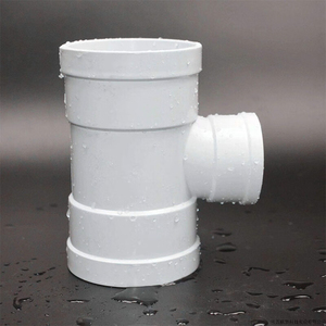 Original de fábrica al por mayor SCH40 ANSI DIN 8 pulgadas drenaje <span class=keywords><strong>Pvc</strong></span> tubería de plástico <span class=keywords><strong>Pvc</strong></span> accesorios de tubería <span class=keywords><strong>Pvc</strong></span> codo 3 vías 4 vías enchufe - Product Image 2