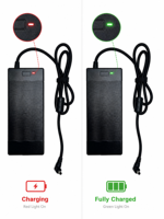 Chargeur de batterie pour trottinette électrique 12V 10A 120W, adaptateur DC pour trottinette de mobilité, fauteuil roulant électrique, appareils de mobilité électrique