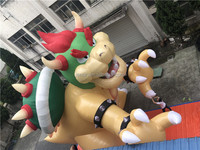 Personnage de jeu gonflable Koopa, Bowser gonflable pour la décoration d'activités thématiques